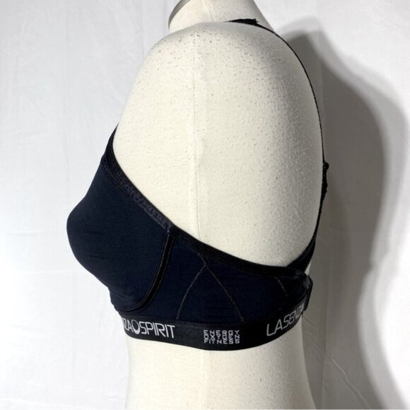 5/$25 La Senza Spirit Black Activewear Sports Bra 36D - Picture 5 of 12